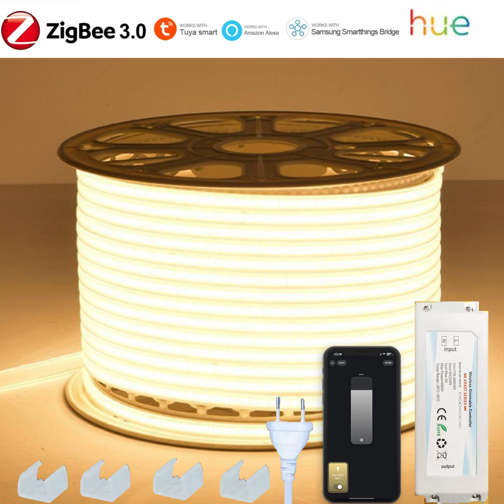 Outdoor Power Point Zigbee - Fita de LED COB ZIGBEE 3.0