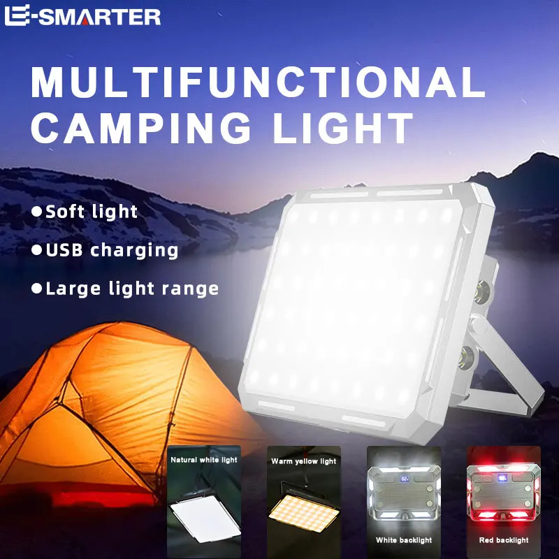 Outdoor Power For Lights - Led barraca de acampamento luz recarregável