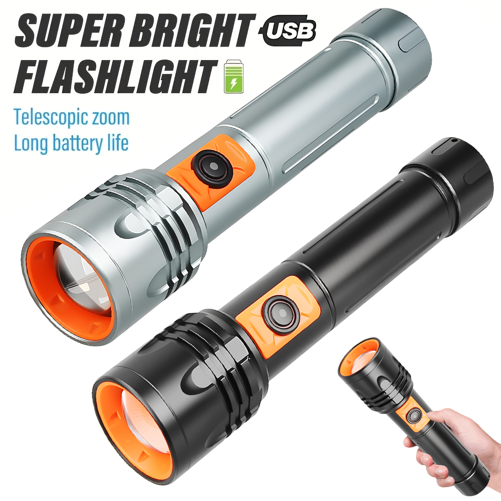 Outdoor Power For Lights - Lanterna led de alta potência, recarregável