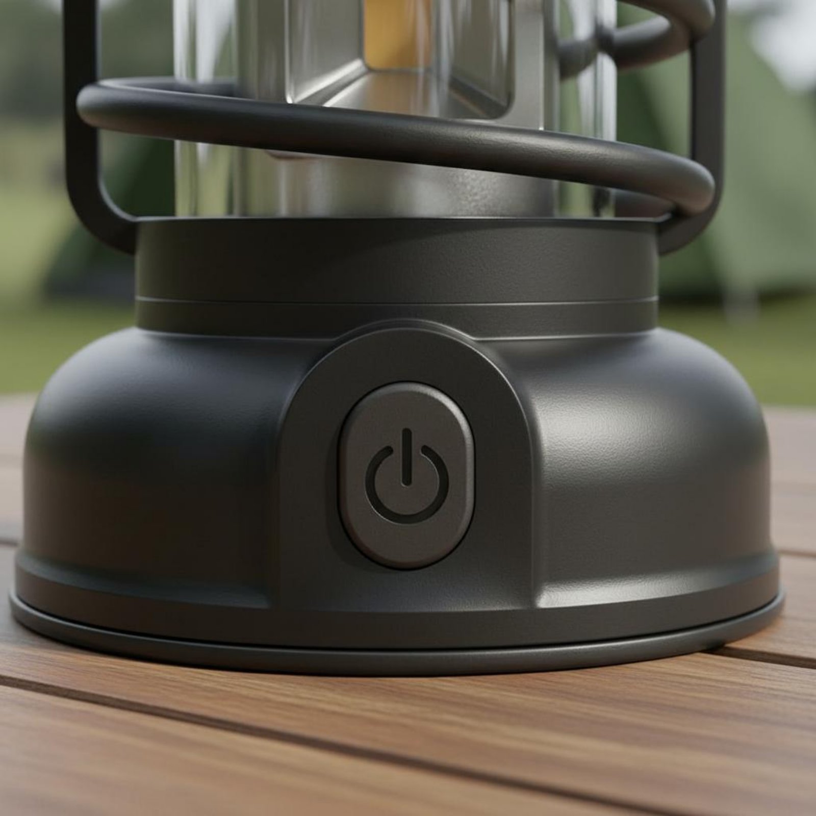Outdoor Power For Lights - Lanterna de Camping Retrô com Fonte
