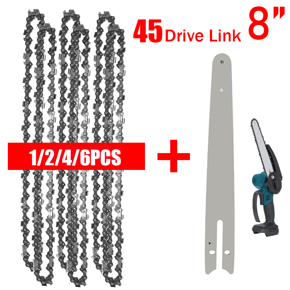 Pole Saw Cordless - 8 Polegada correntes e barra guia