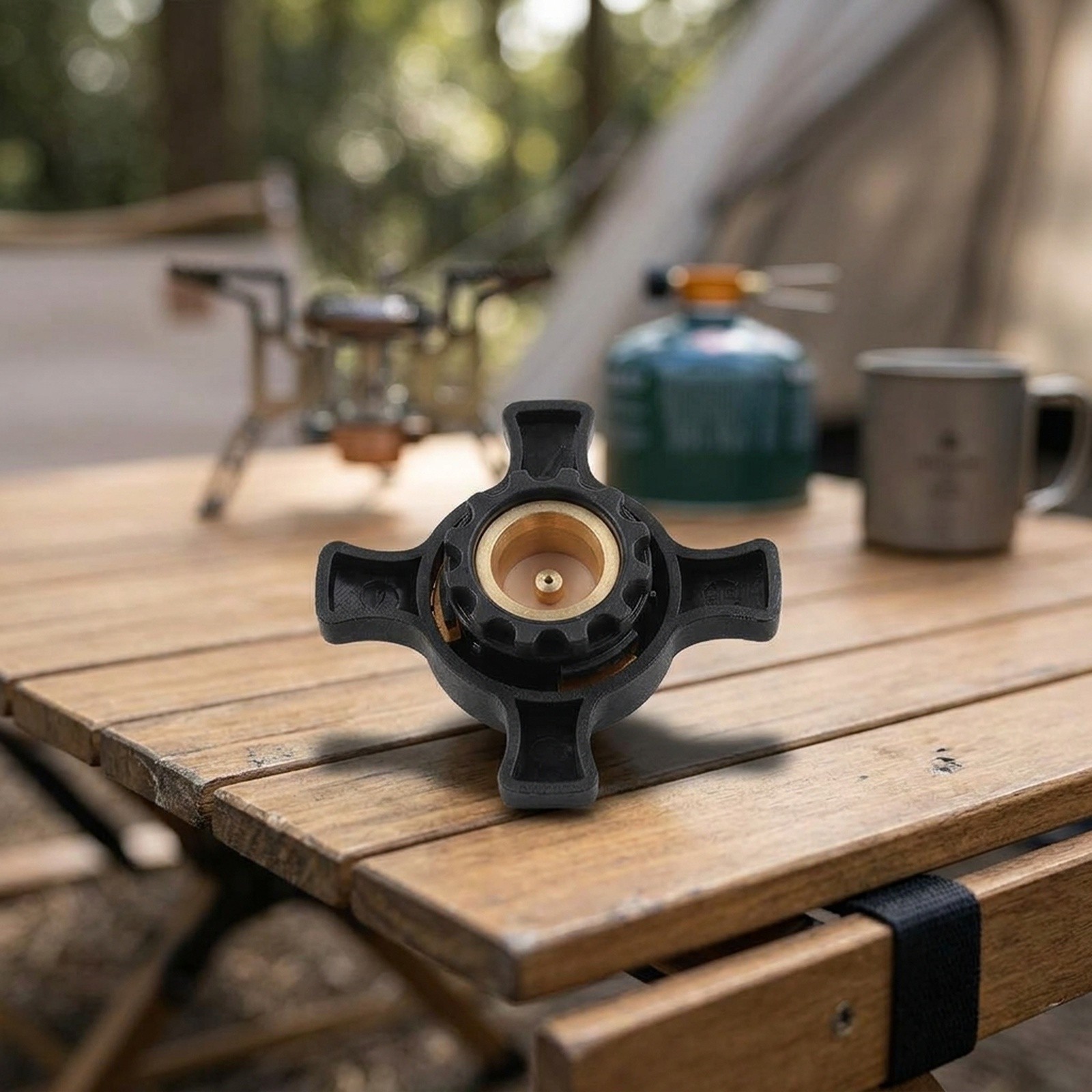 Outdoor Power Heater - Adaptador EN417 para fogões com rosca