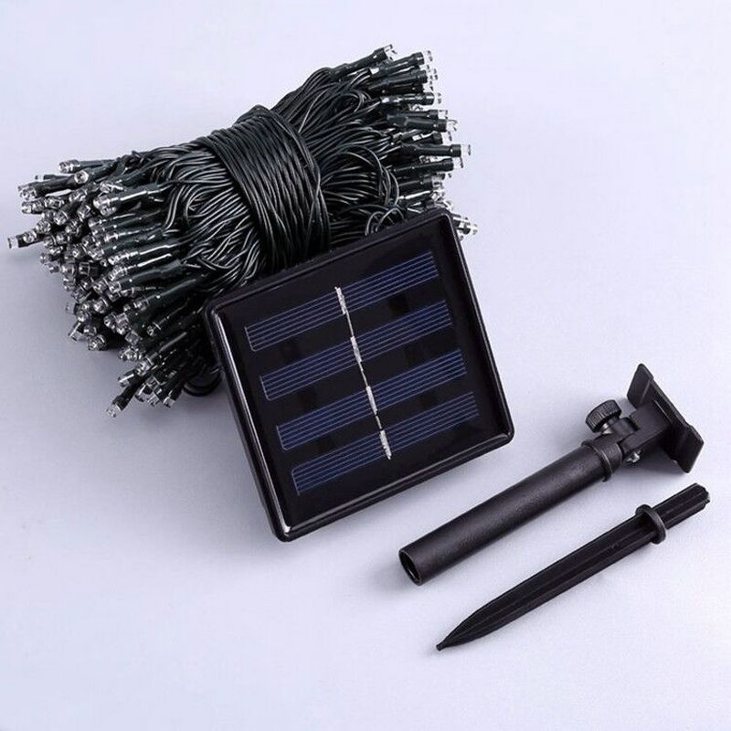 Luzes de corda de fadas movida - Outdoor Solar Power Xmas Lights avaliação e preço