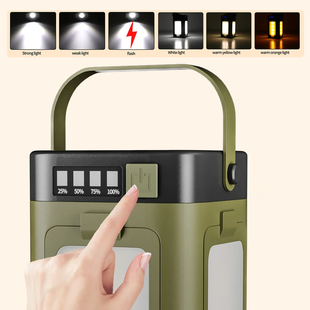Lanterna Solar Portátil para C - Outdoor Power For Lights avaliação e preço