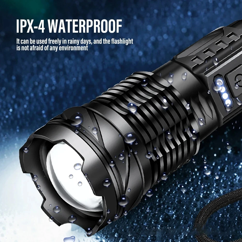 Poderosa lanterna led recarreg - Outdoor Power For Lights avaliação e preço
