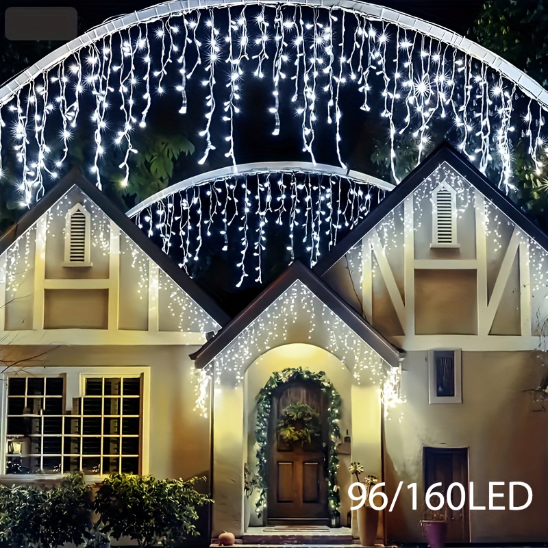 Luz de Cordão Solar para Exter - Outdoor Solar Power Xmas Lights avaliação e preço