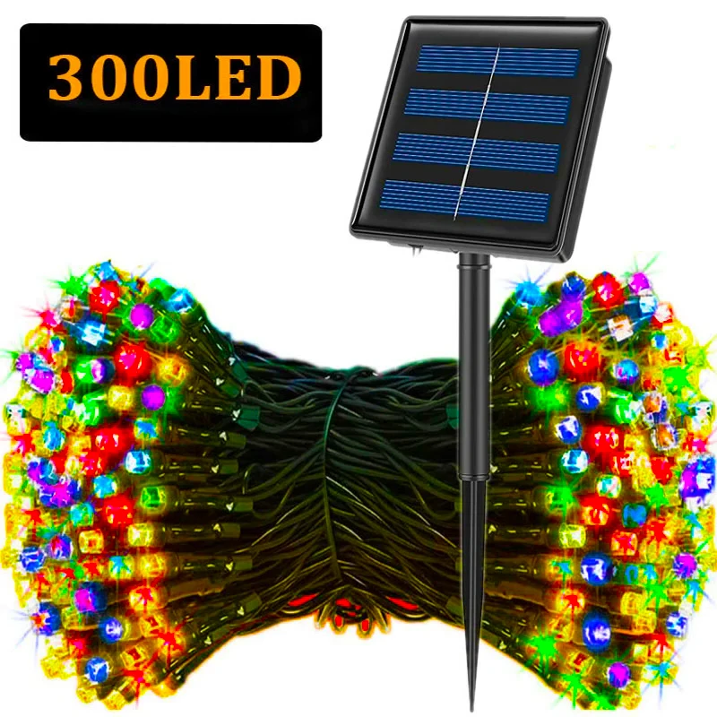 5m-32m led luzes de corda sola - Outdoor Solar Power Xmas Lights avaliação e preço