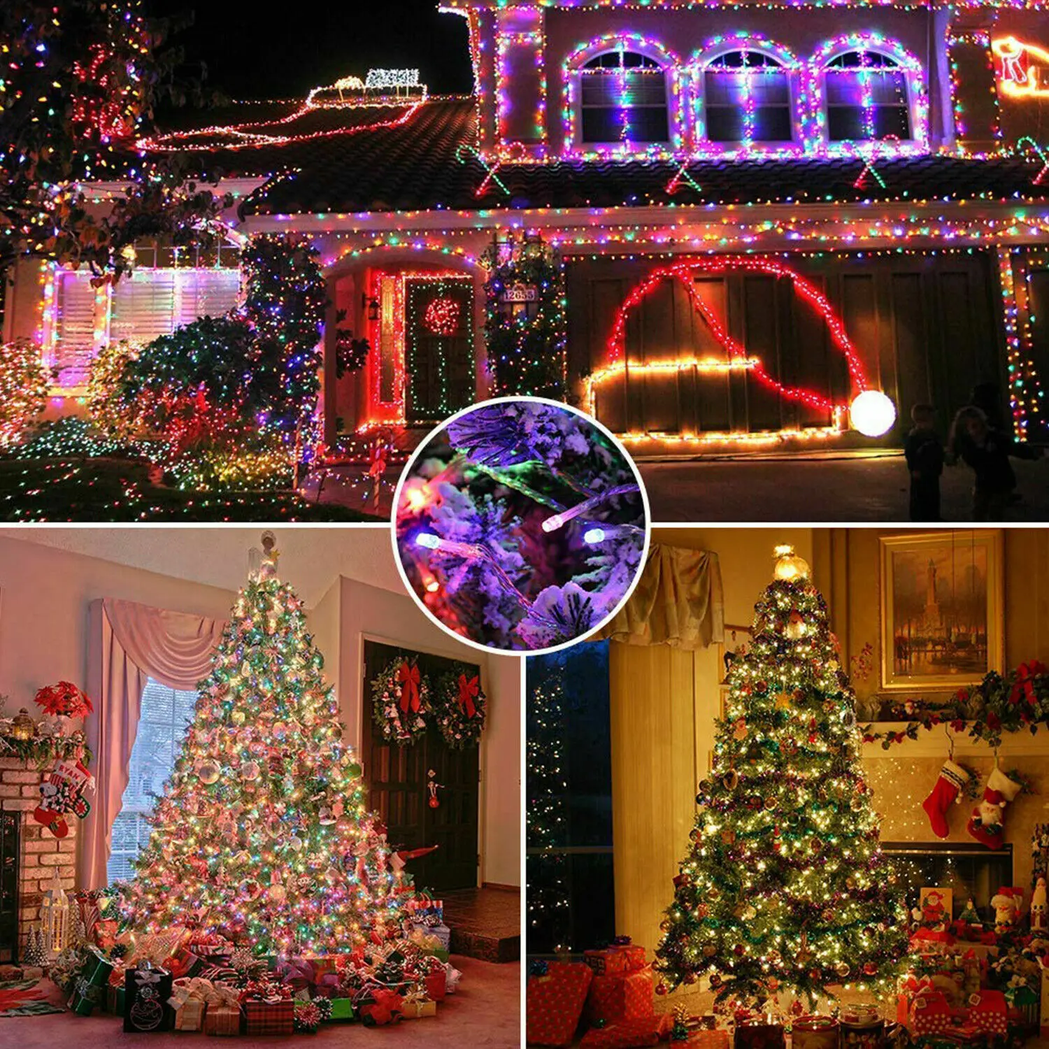 5m-32m led luzes de corda sola - Outdoor Solar Power Xmas Lights avaliação e preço
