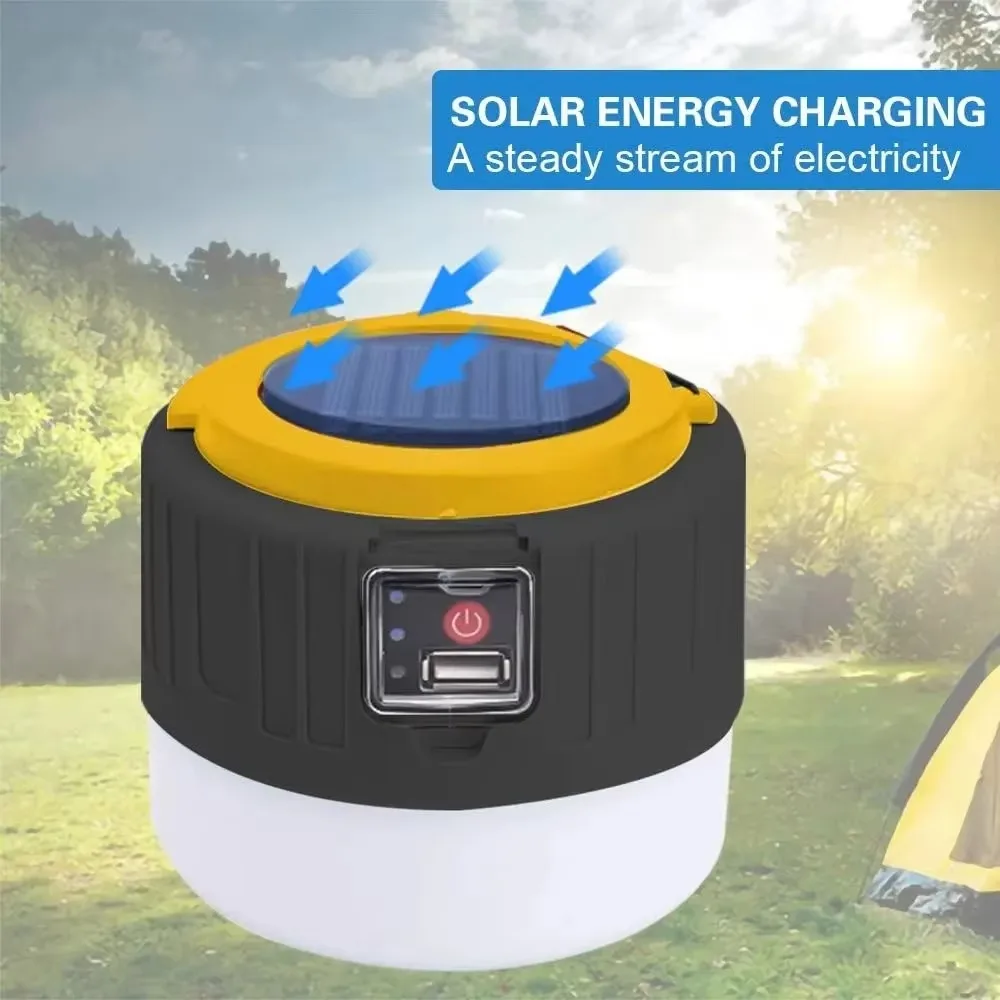 Lanterna de acampamento solar  - Outdoor Power For Lights avaliação e preço