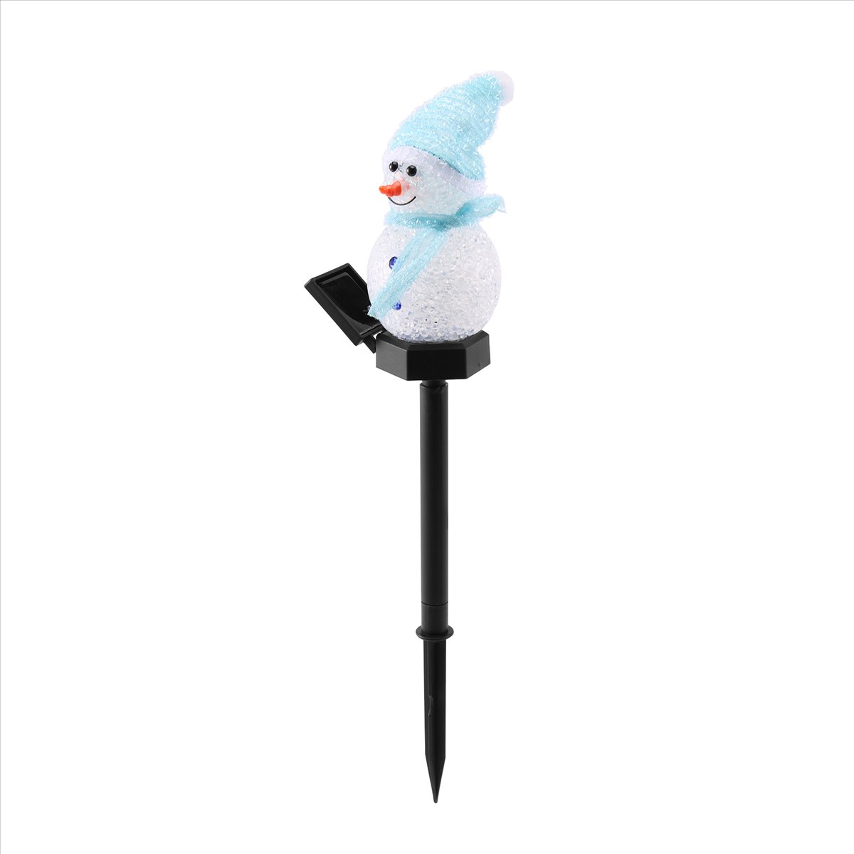 Despreocupado-boneco de neve l - Outdoor Solar Power Xmas Lights avaliação e preço