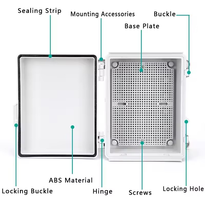 Caixa de junção de energia abs - Outdoor Power Junction avaliação e preço