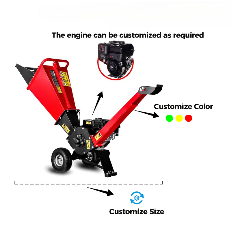 Triturador de Madeira para Jar - Garden Shredder Chipper avaliação e preço
