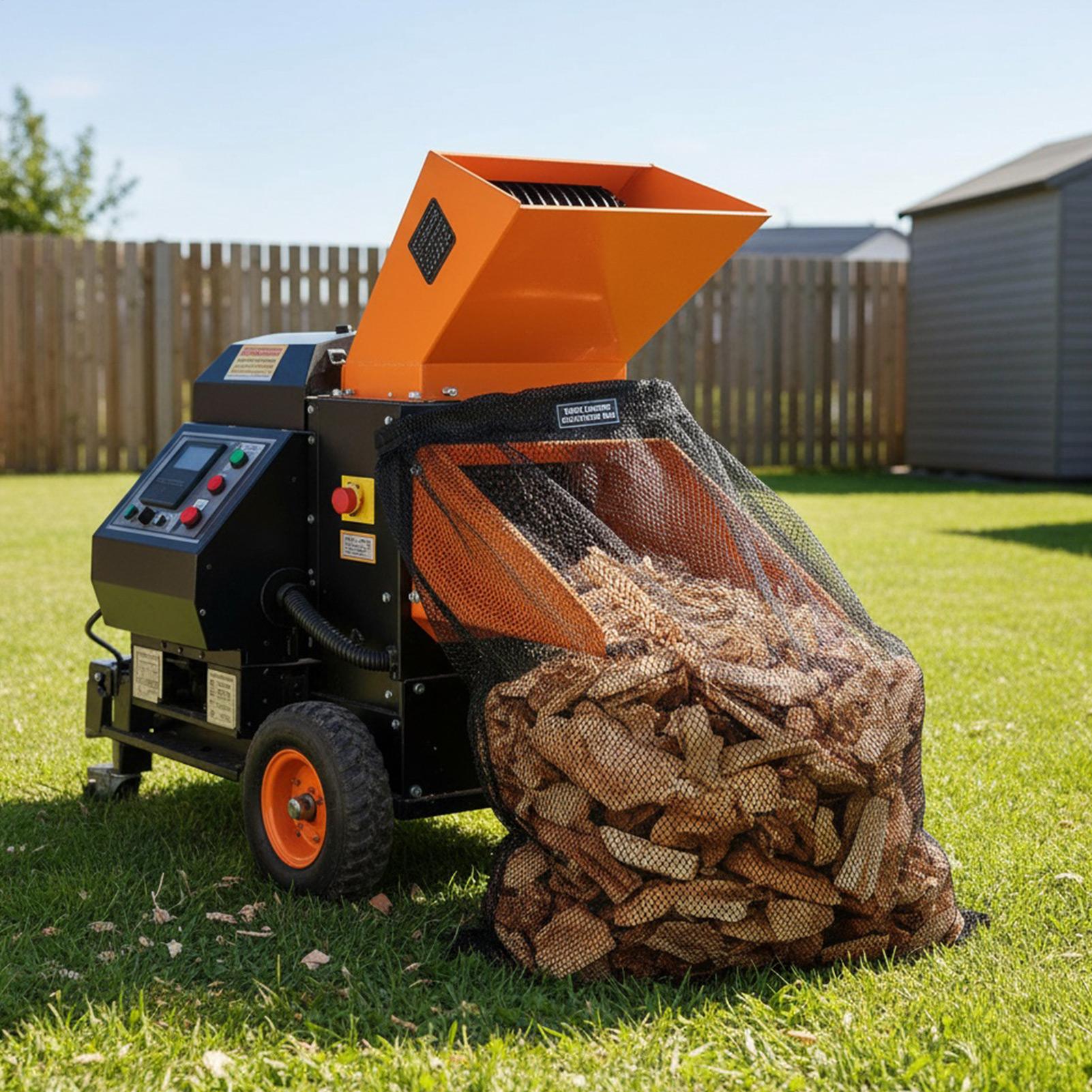 Saco de coleção de picador de  - Garden Shredder Chipper avaliação e preço