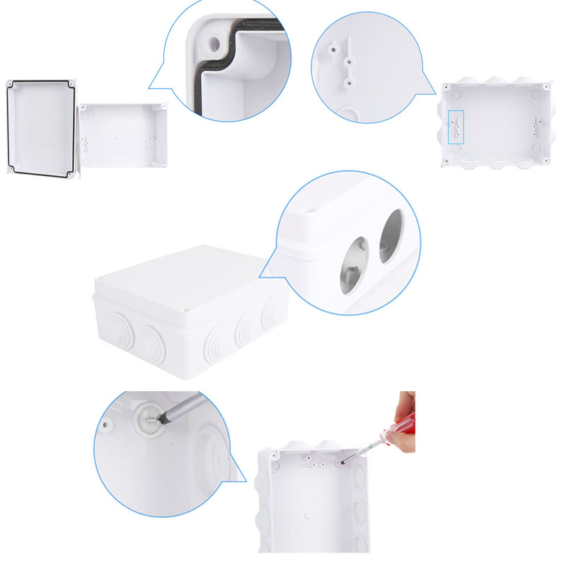 Ra rt atacado plástico abs ip6 - Outdoor Power Board Box avaliação e preço