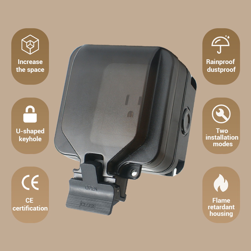 Avoir IP66 parede soquete impe - Outdoor Power Rack avaliação e preço