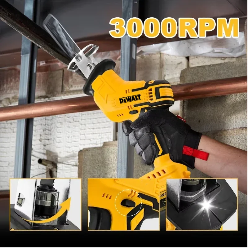 Serra Recíproca Sem Escovas De - Pole Saw Cordless avaliação e preço