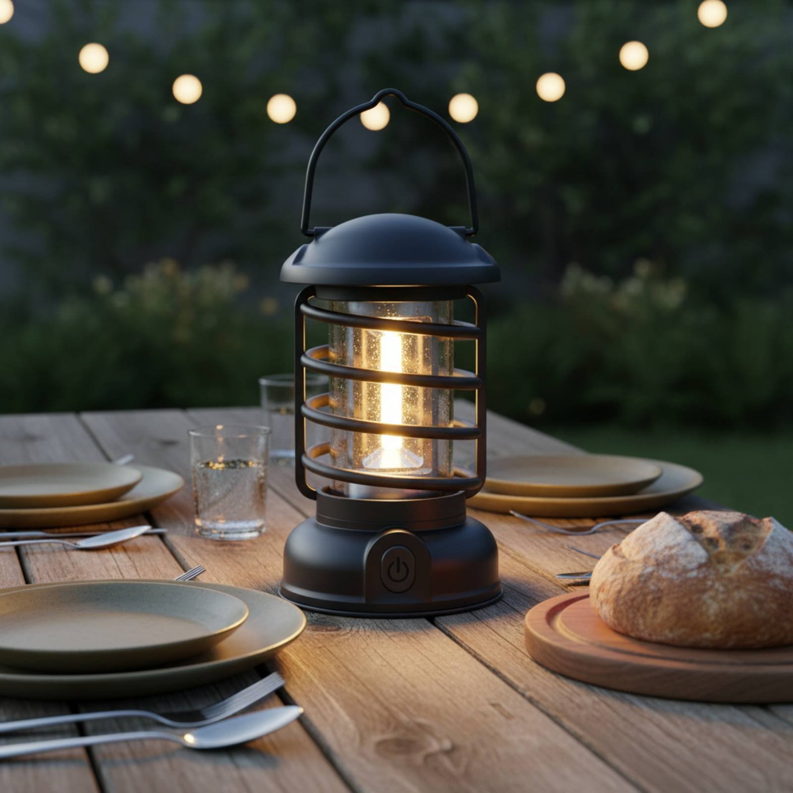 Lanterna de Camping Retrô com  - Outdoor Power For Lights avaliação e preço