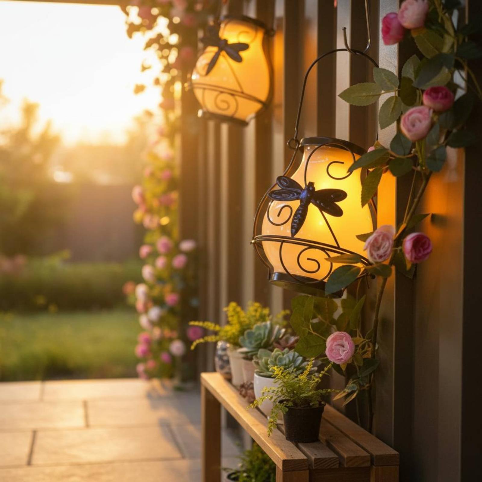 Lanterna Solar em Forma de Bor - Outdoor Power For Lights avaliação e preço