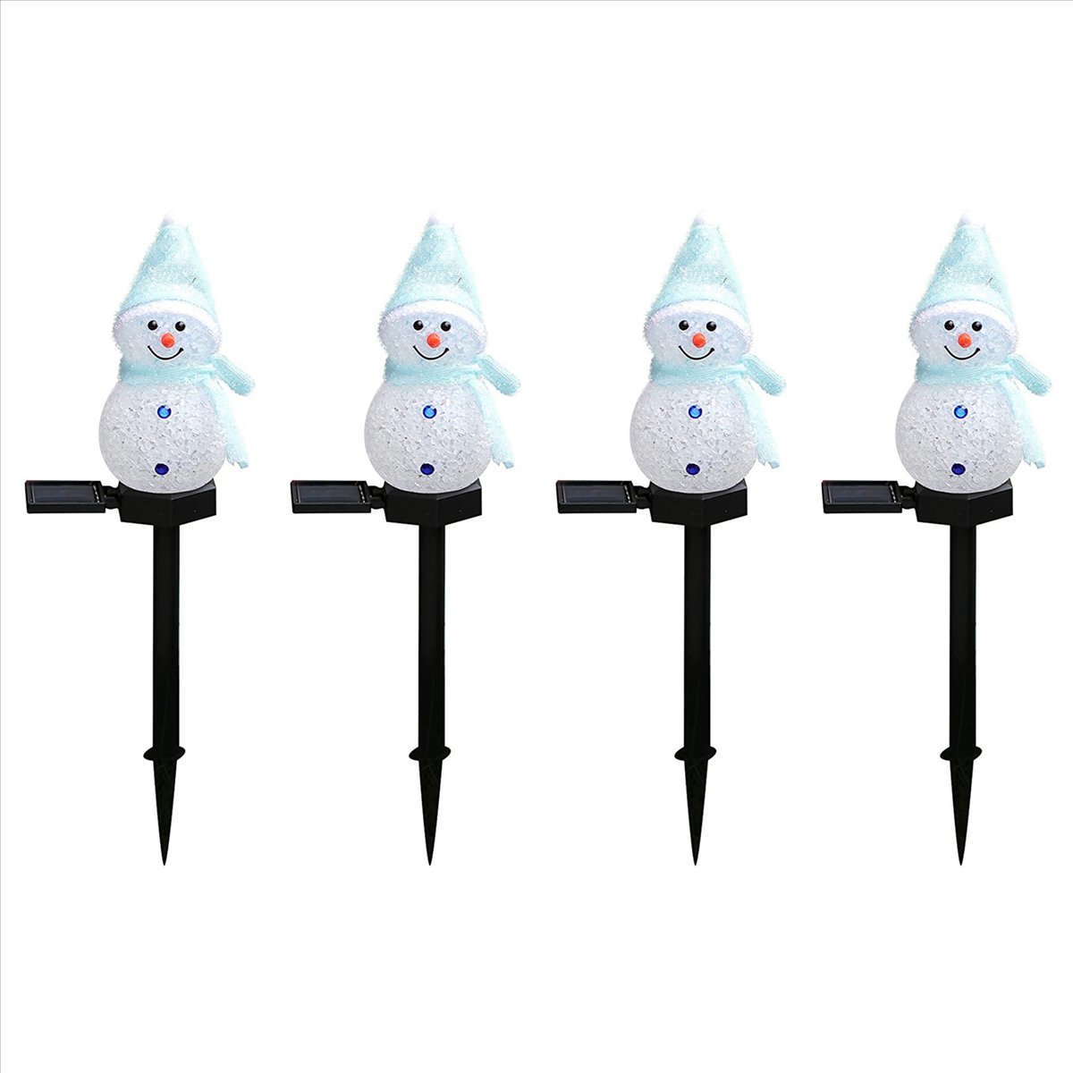 Novas Luzes Solares de Boneco  - Outdoor Solar Power Xmas Lights avaliação e preço