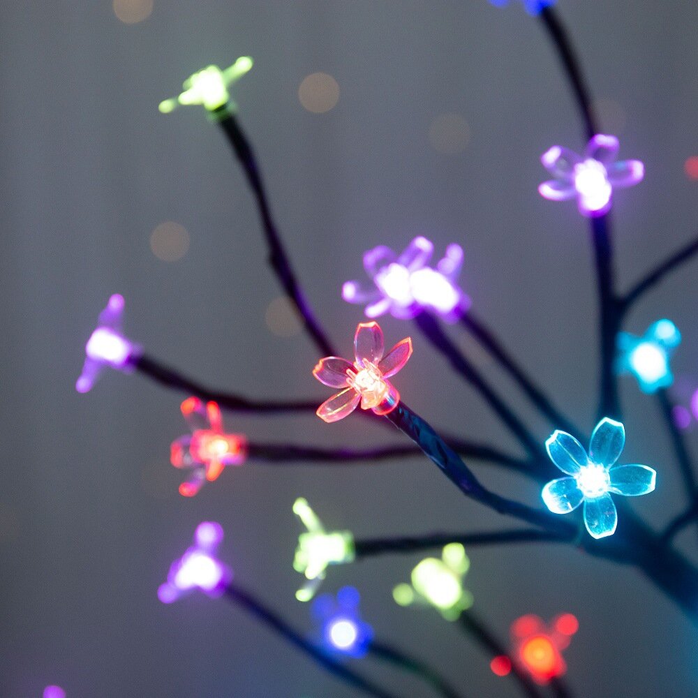 Luzes de ramo de cerejeira com - Outdoor Power For Lights avaliação e preço