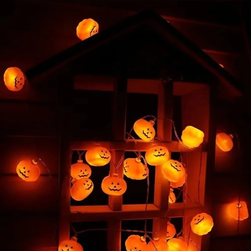 Luzes de Cordão de Abóbora de  - Outdoor Power For Lights avaliação e preço