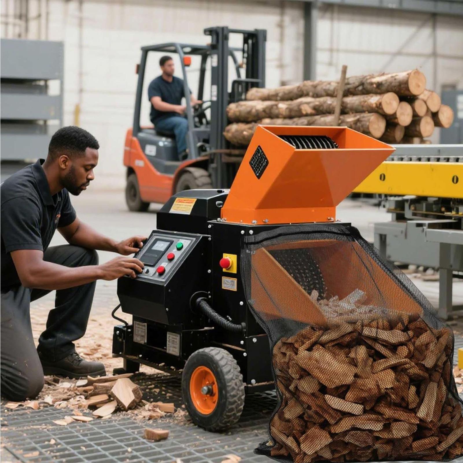 Bolsa trituradora de madeira,  - Garden Shredder Chipper avaliação e preço