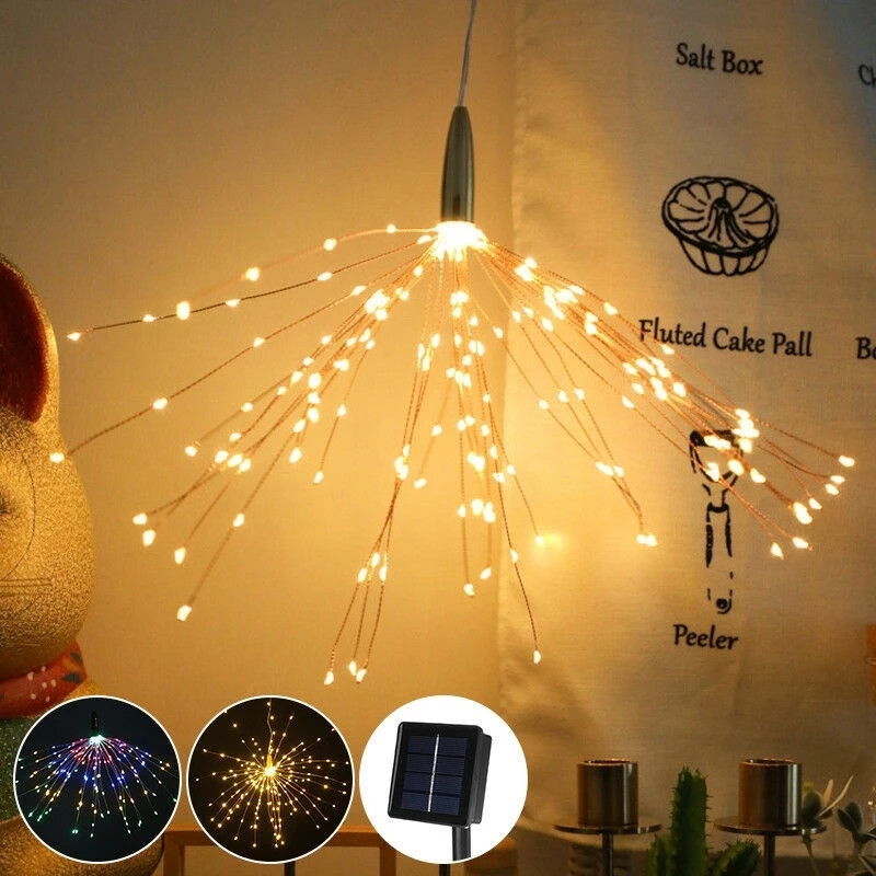 120led 200 led solar lâmpada s - Outdoor Solar Power Xmas Lights avaliação e preço