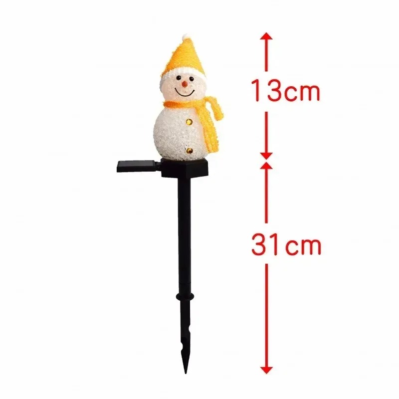 Luzes LED de Boneco de Neve co - Outdoor Solar Power Xmas Lights avaliação e preço
